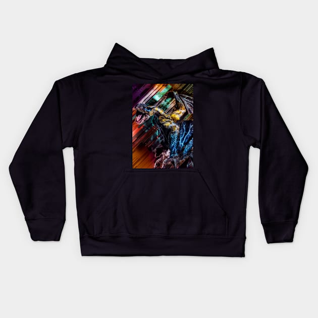 Brute Wyvern Tigrex Kids Hoodie by ZNEVA